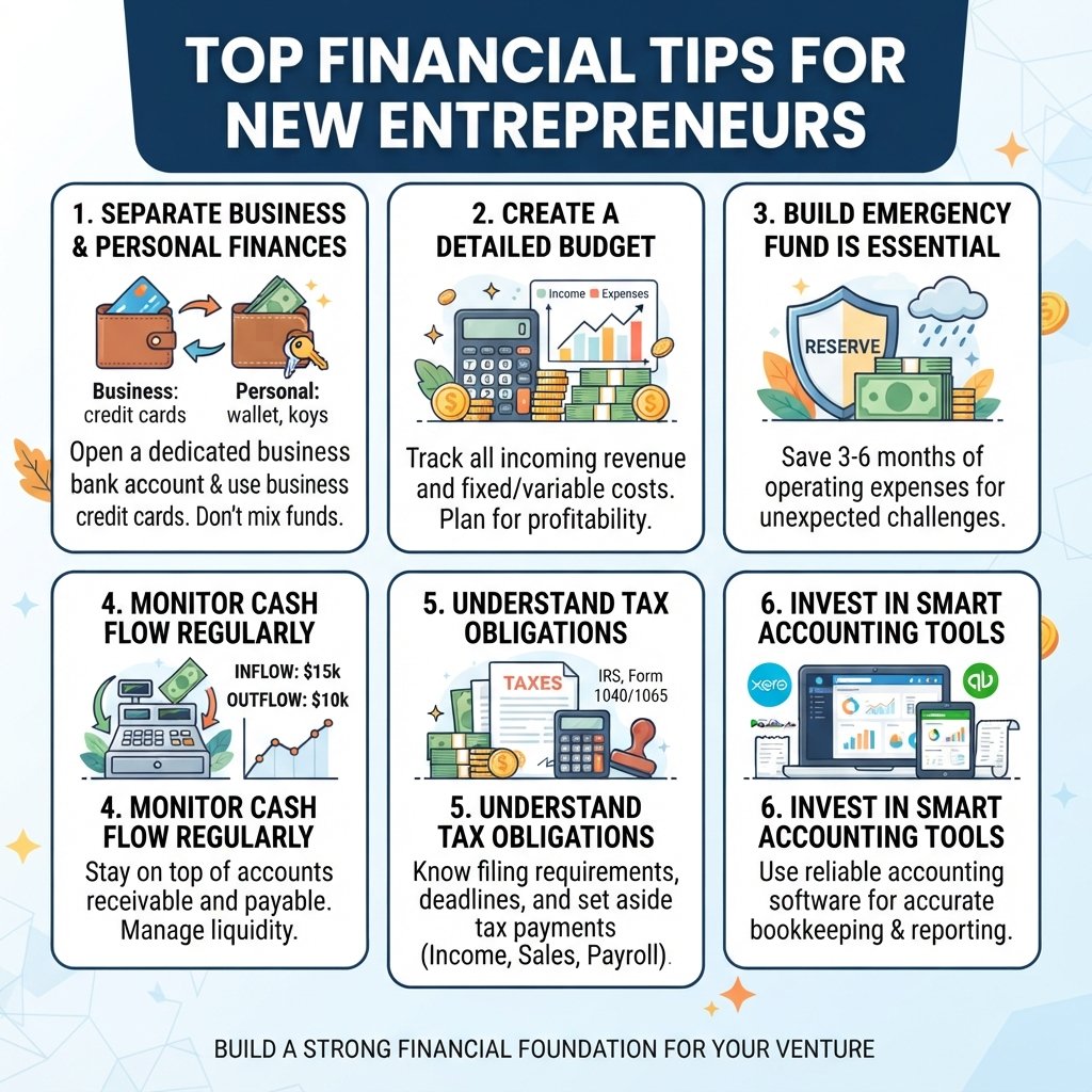Venix for Your Financial Future | Discover Smart Money Ideas for Every Goal 21 Top Financial Tips for New Entrepreneurs